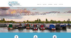 Desktop Screenshot of bartonmarina.co.uk
